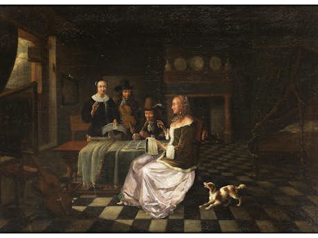 Pieter de Hooch, 1629 Rotterdam – 1684 Amsterdam, Kreis des